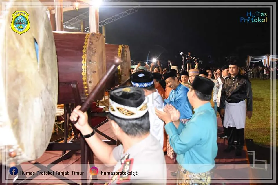 Bupati Buka MTQ ke 16 Tingkat Kabupaten Tanjab Timur