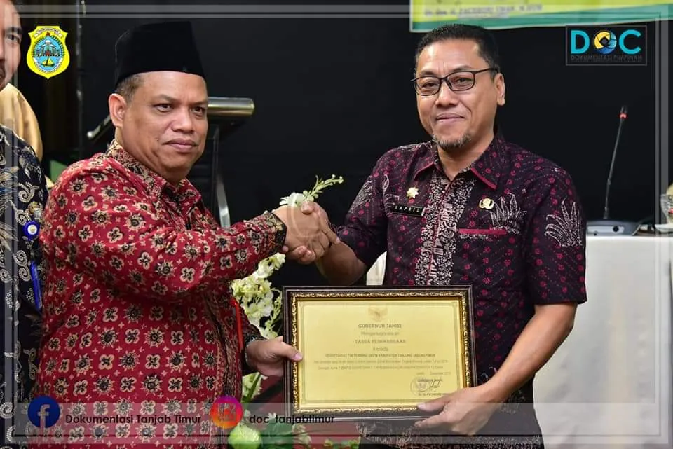 Tanjab Timur Juara 1 Sekretariat UKS   