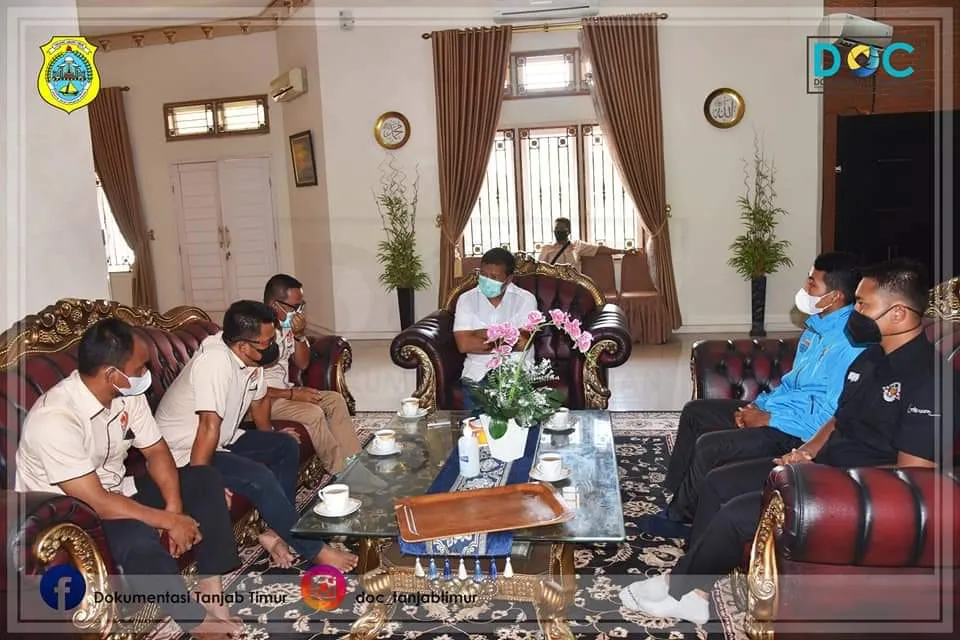 Bupati Audensi Dengan Atlet Tanjab Timur Yang Akan Berlaga di PON Papua