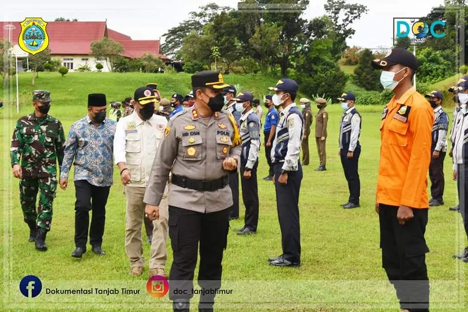 Apel Gelar Pasukan dan Peralatan Siaga Bencana Alam