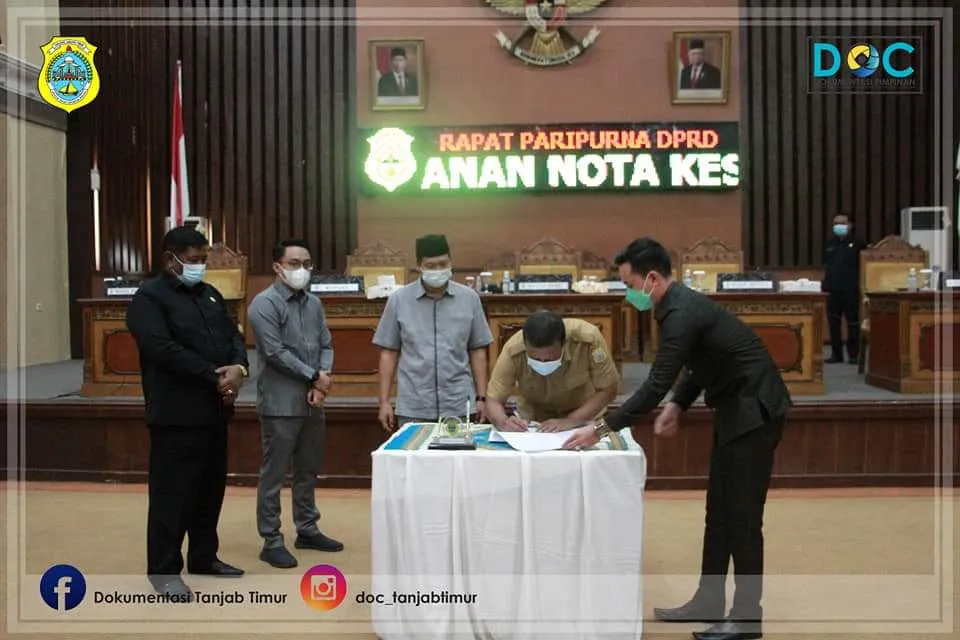 Bupati Tanjab Timur Minta Tingkatkan Kualitas Kinerja