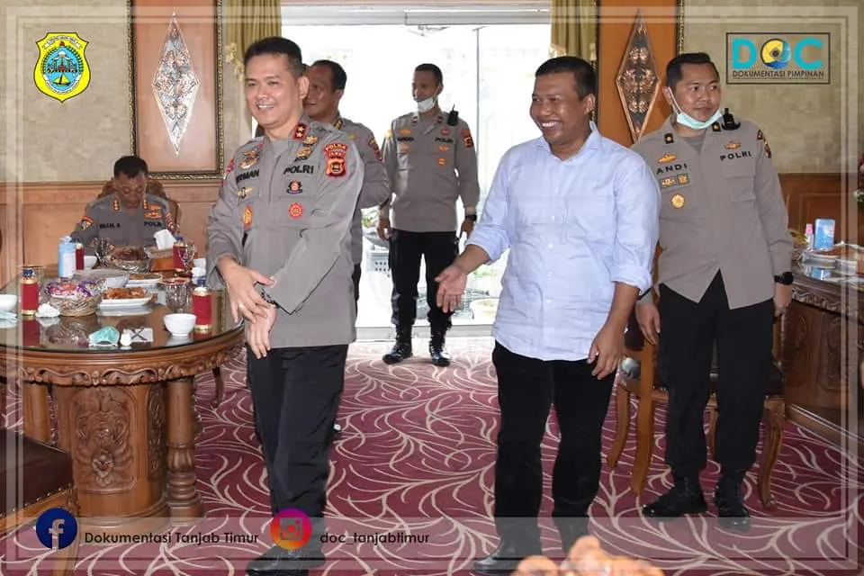 Bupati Sambut Kunker Kapolda Jambi   