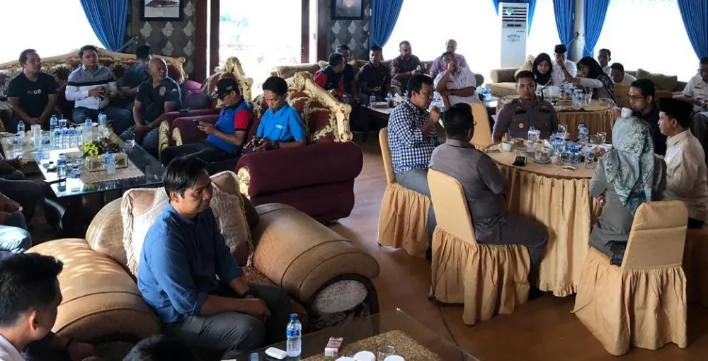 Undang Wartawan dan Forkompimda, Bupati Resfon Sejumlah Isu