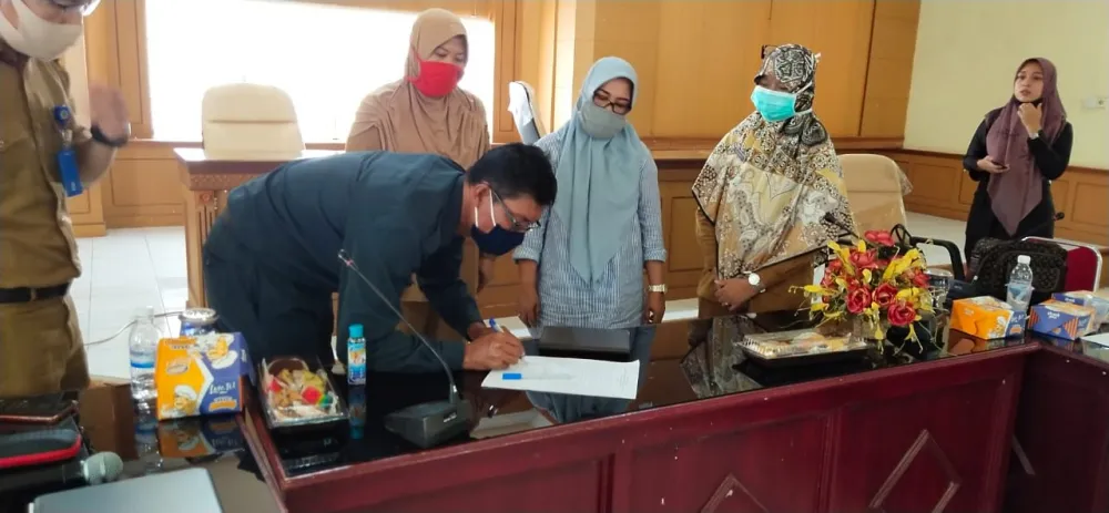 TURUNKAN STUNTING, KAB. TANJUNG JABUNG TIMUR LAKUKAN REMBUK STUNTING