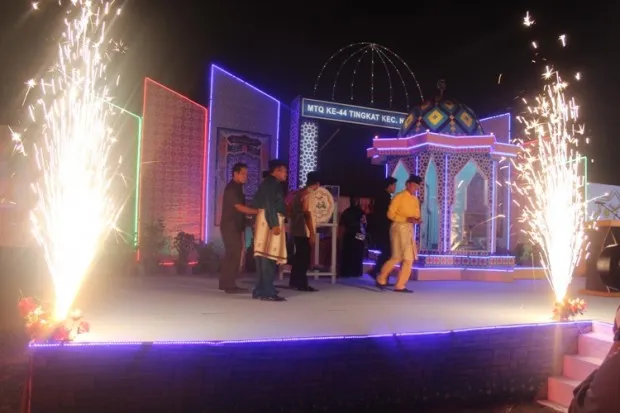 Bupati : Pembukaan MTQ Luar Biasa, MTQ Kabupaten Jangan Kalah dengan Kecamatan