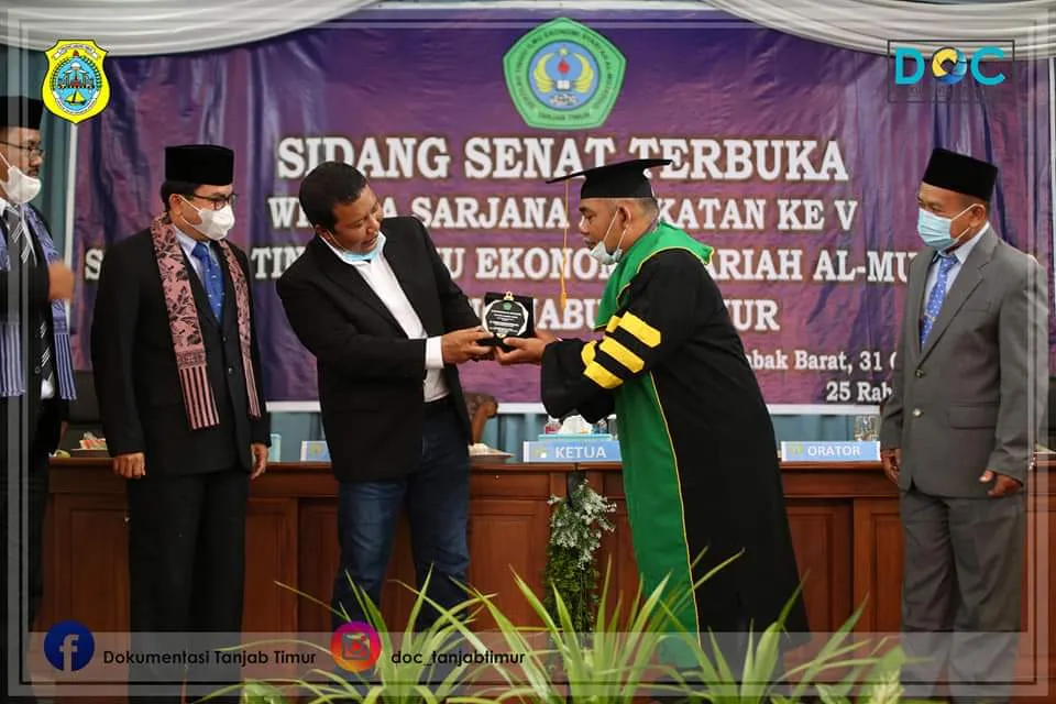 Bupati Hadiri Wisuda Angkatan Ke-5 STIES Al-Mujaddid