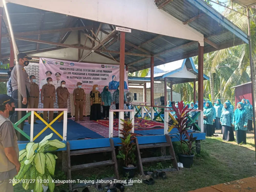PENGUKURAN DAN PUBLIKASI STUNTING SEBAGAI AKSI KONVERGENSI PERCEPATAN PENURUNAN STUNTING  DI KABUPATEN TANJUNG JABUNG TIMUR