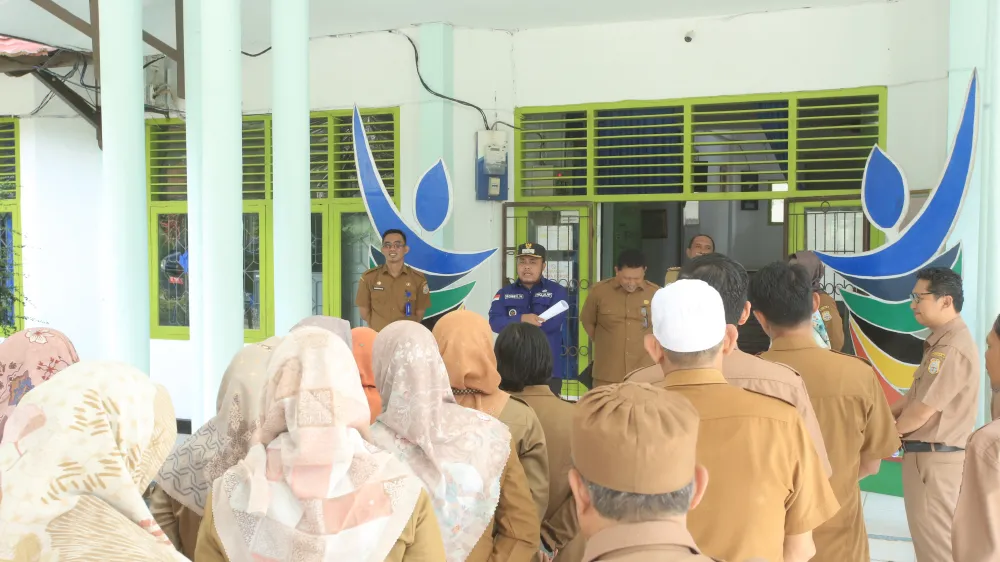 WAKIL BUPATI TANJUNG JABUNG TIMUR LAKUKAN SIDAK KE TIAP OPD