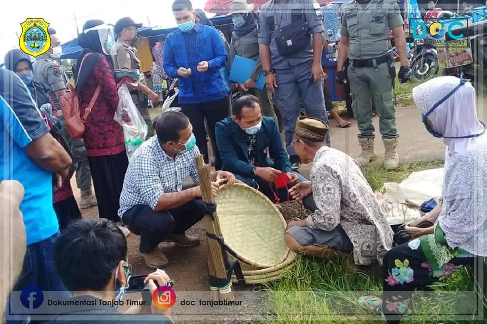 Bupati Sidak Masker dan Sosialisi 3 M   