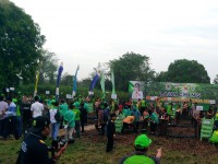 Gubernur Resmikan Hutan Kota Muara Sabak