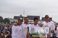 Meski Hujan, Ribuan Warga Padati Acara MRSF