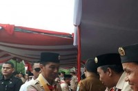 Bupati Raih Lencana Melati Dari Presiden 