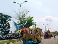 Wabup Lepas Pawai Taaruf dan Mobil Hias
