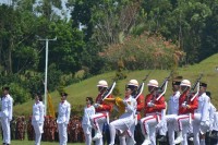 Wabup Pimpin Upacara Penurunan Bendera HUT RI ke 71