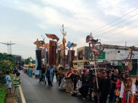 Sabak Karnaval Semarakkan HUT Tanjab Timur